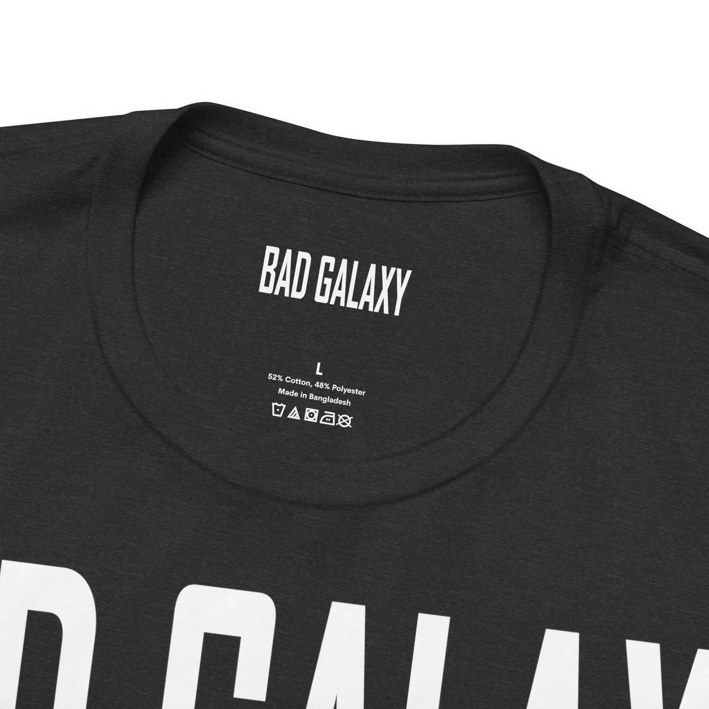 Bad Galaxy Skull T Shirt Made To Order 100 Percent Cotton Eco Friendly Inks USA Designed