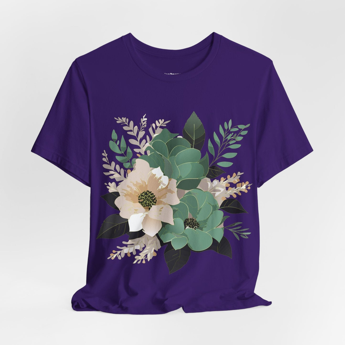 Flowers Shirt Floral Shirt Unisex Jersey Short Sleeve Tee From Flowers Collection Retro2Nova