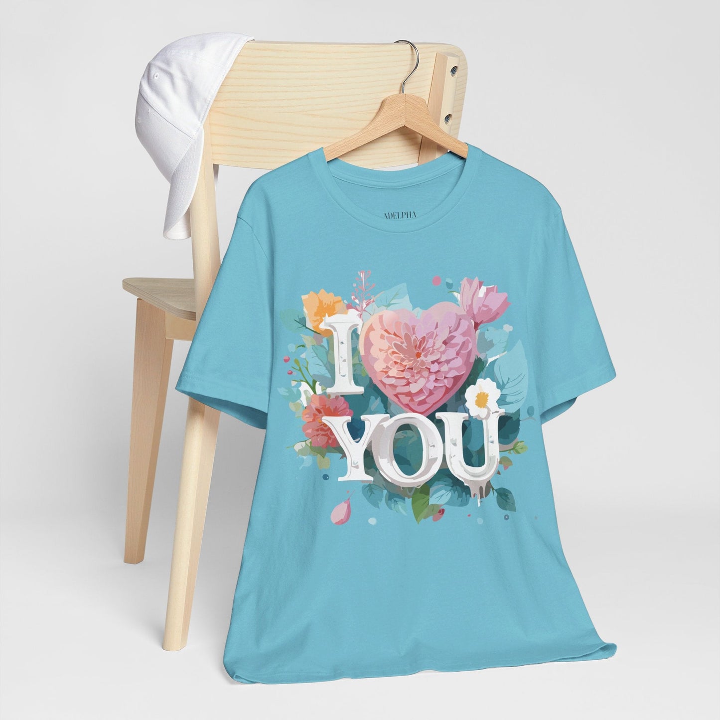Valentine Graphic T Shirt Unisex Jersey Short Sleeve Tee With Adelpha Artwork Design