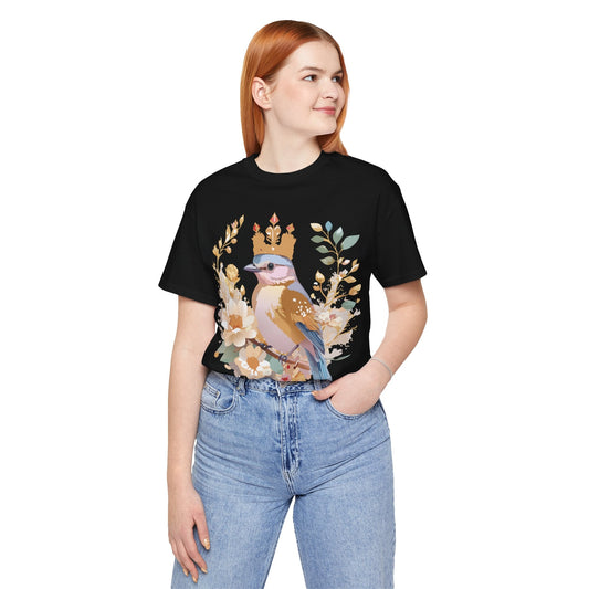 Medallion Graphic Unisex 100 Cotton Vintage Animal Medal Artwork Tee 18