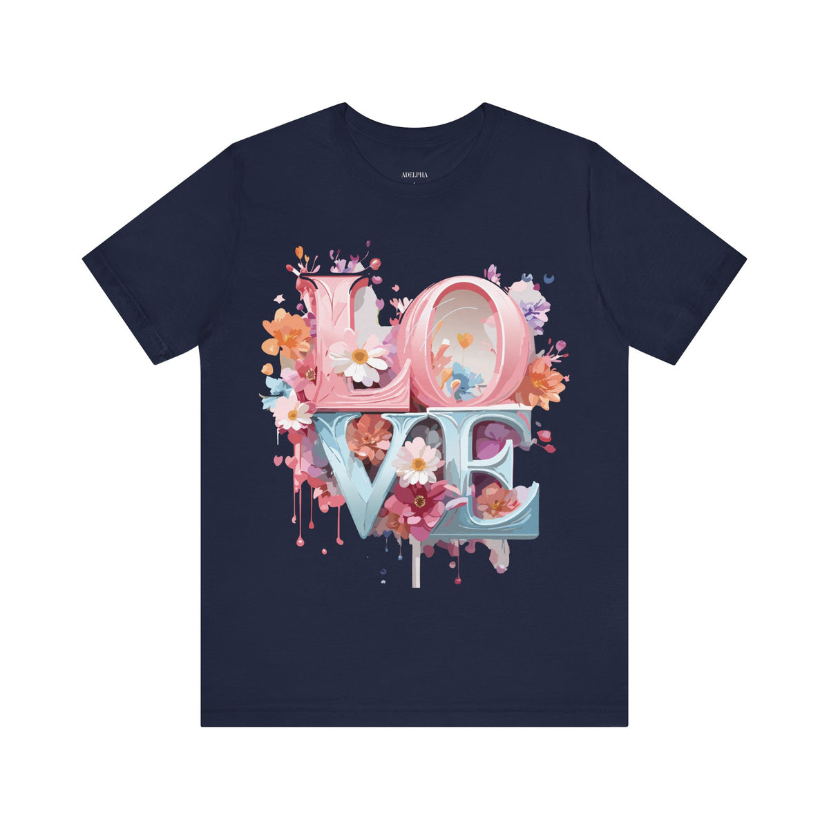 Valentine's Day  Graphic Unisex Cotton Bella+Canvas Tee with Art Design n205