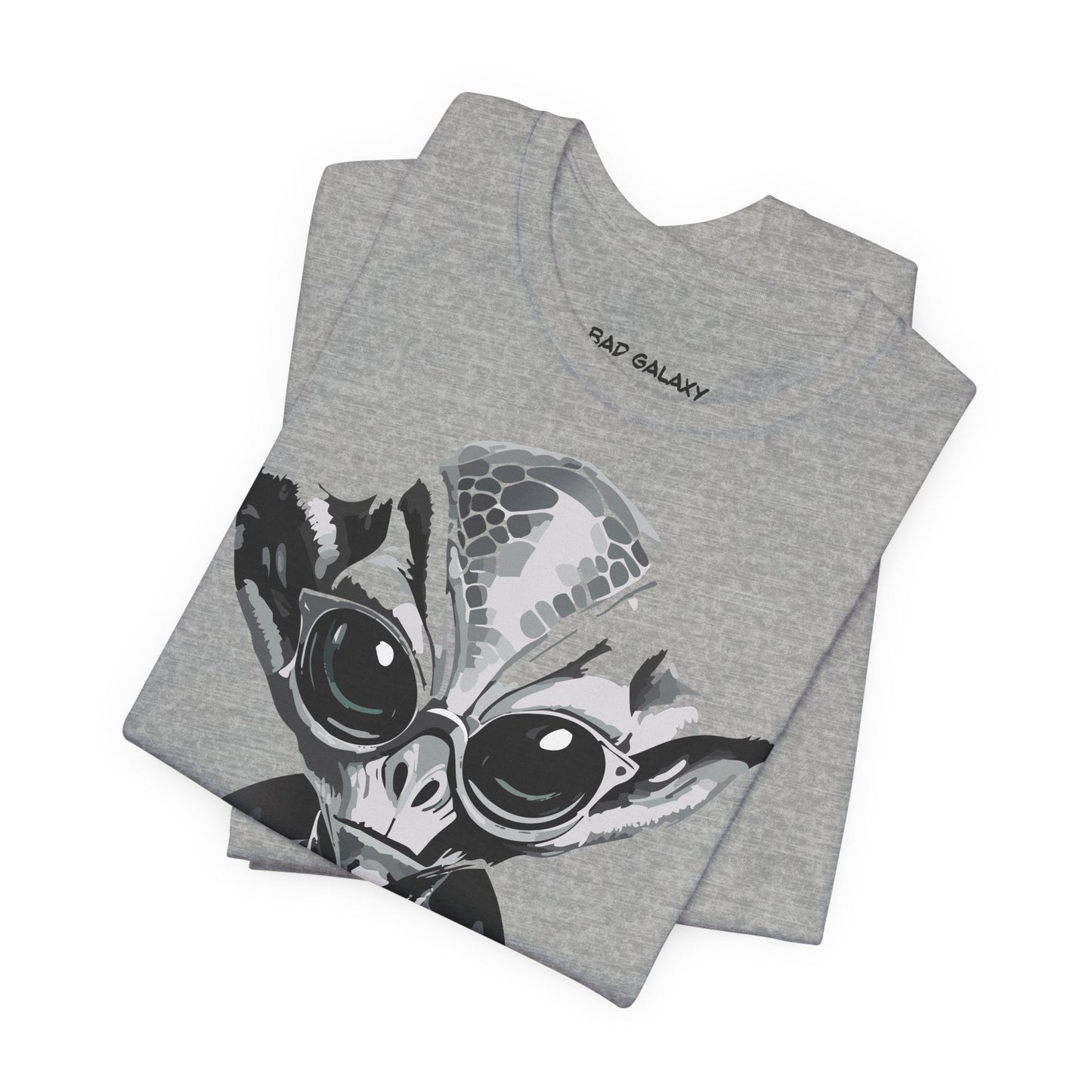 Alien Tee Shirt From Bad Galaxy Made To Order 100 Percent Cotton Eco Friendly Inks