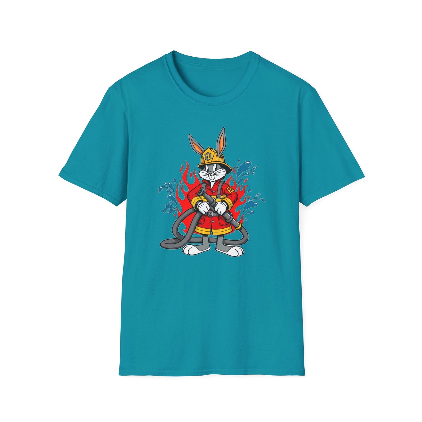 Bugs Bunny T Shirt Unisex Cartoon Tee Softstyle 64000 Cotton Graphic Tee For Fans
