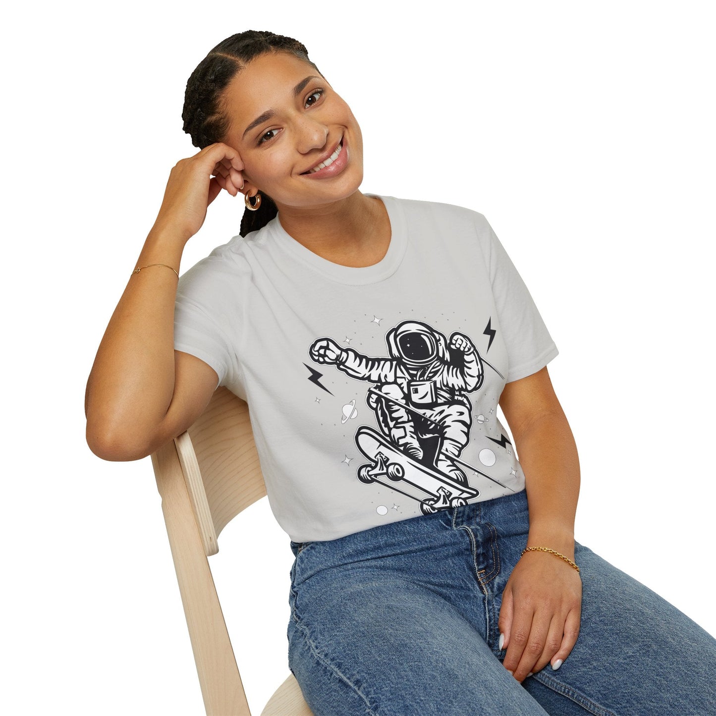Cartoon T Shirt Unisex Animation Tee Funny Graphic Tee Softstyle 64000 100 Percent Cotton