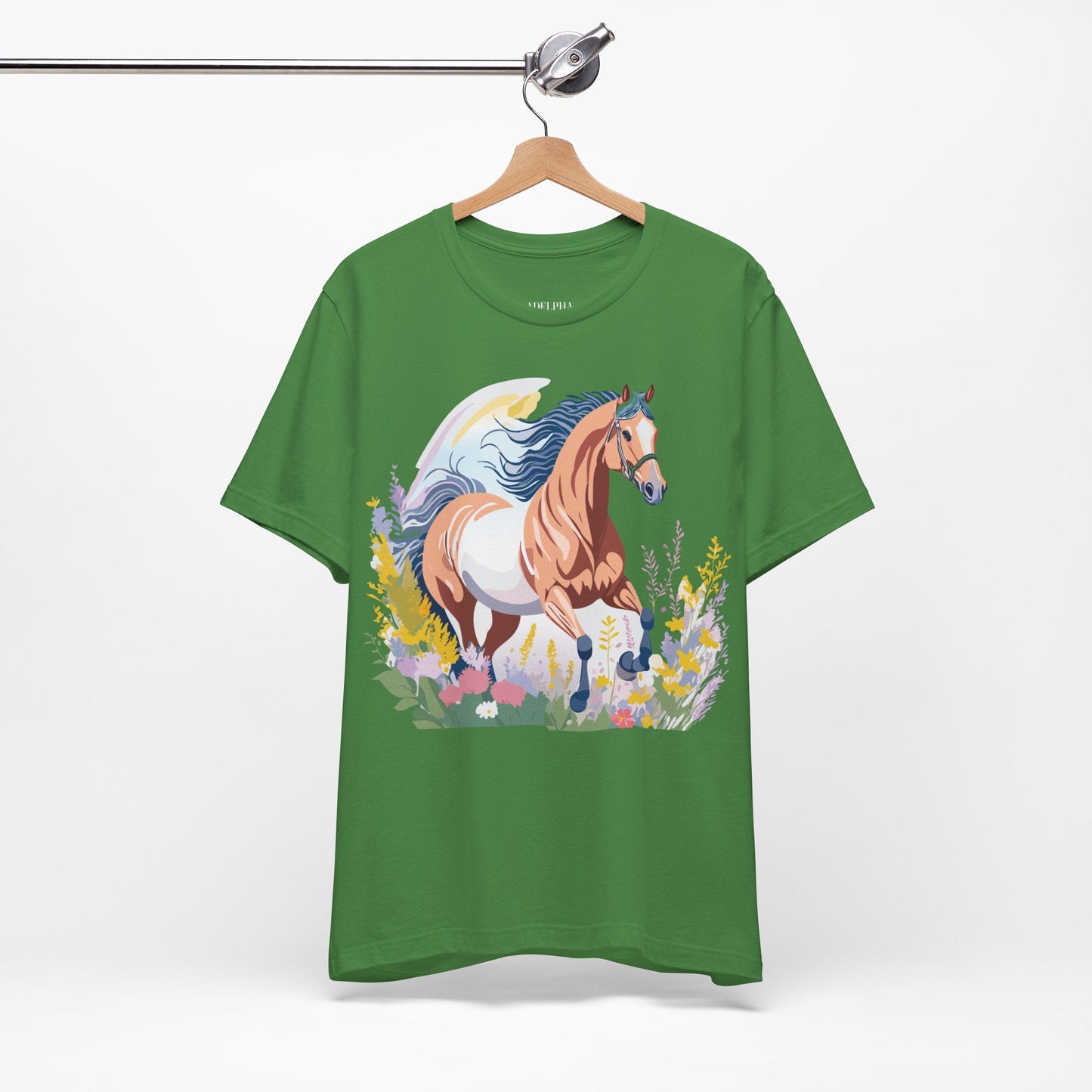 Horse Graphic Unisex 100 Cotton Vintage Animal Art T-Shirt 4