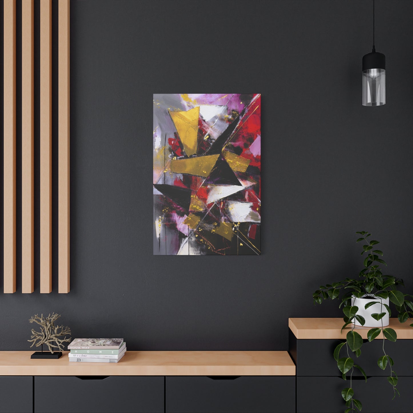 Abstract Oil Painting Print Canvas 20x24,20x30,24x30 24x32,24x36,30x40 32x48,36x48,40x60 Pine-Wood Inner Frame ABS-192