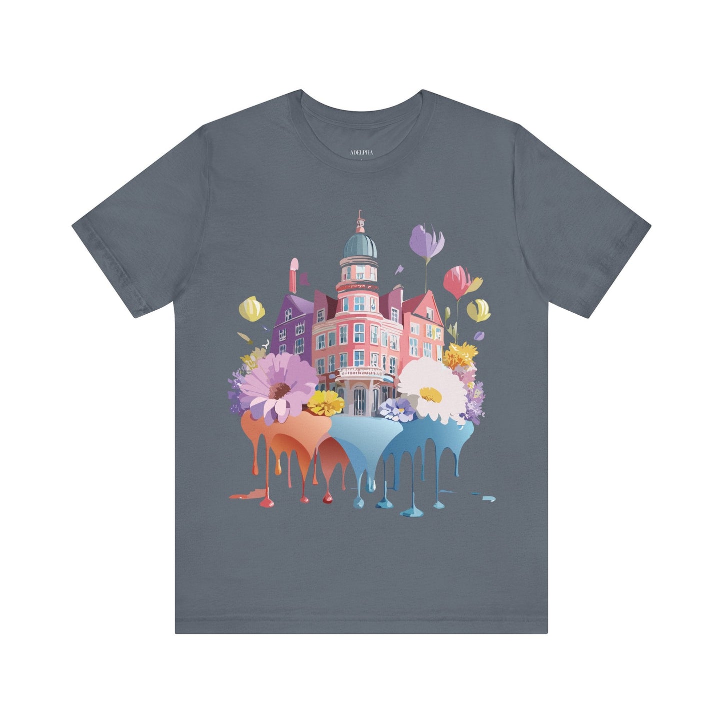 Amsterdam Tourist Shirt Unisex Graphic Tee With Vintage Adelpha Artwork For Everyday Wear