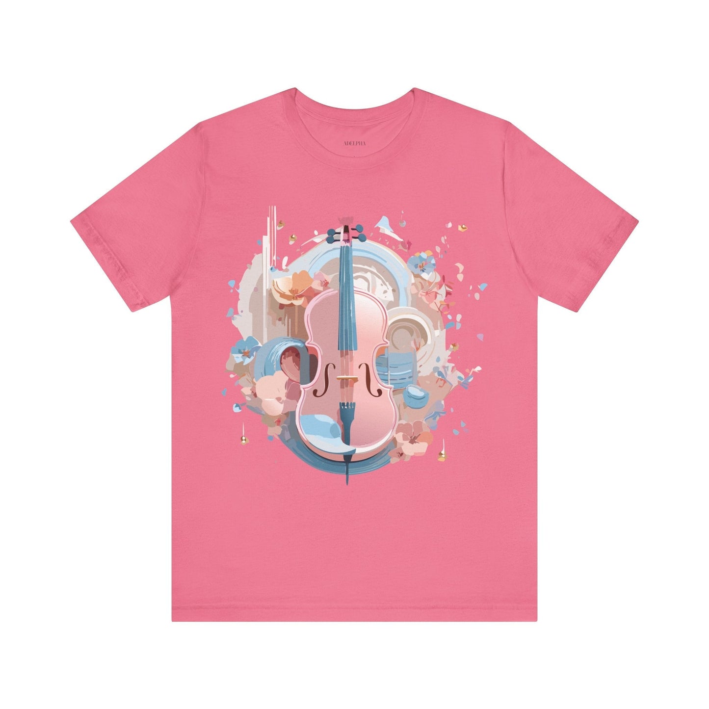 Music Graphic Tee Unisex Jersey Short Sleeve By Adelpha Vintage Inspired Artwork