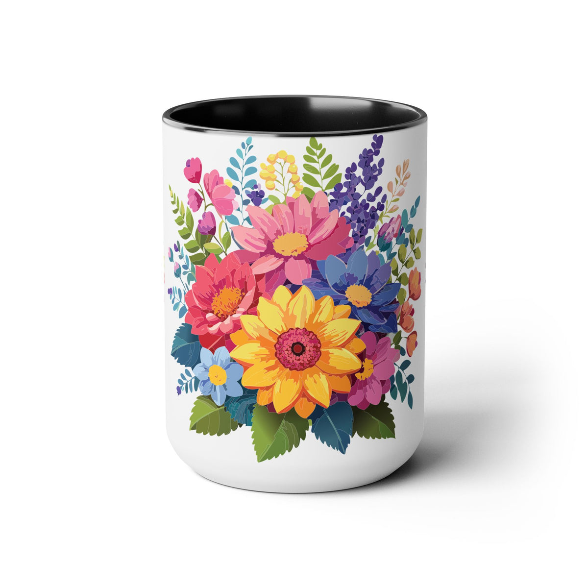 Floral Mug, Floral Cup