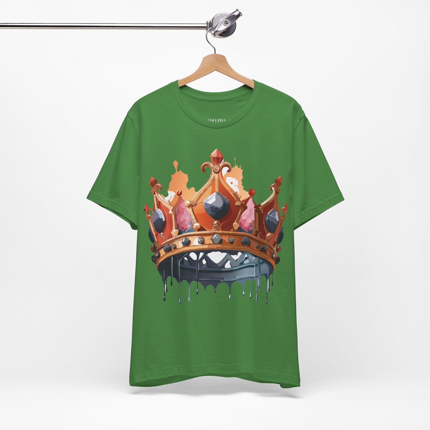 Adelpha Crown Graphic Tee Unisex Jersey Short Sleeve Art Design Vintage Inspired Shirt