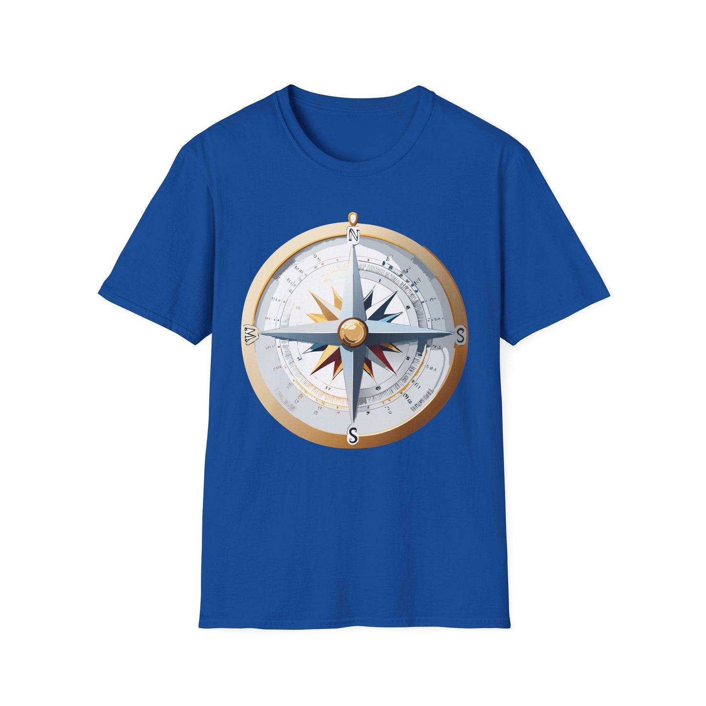 Compass Navigator Graphic Tee Unisex 100 Cotton 12