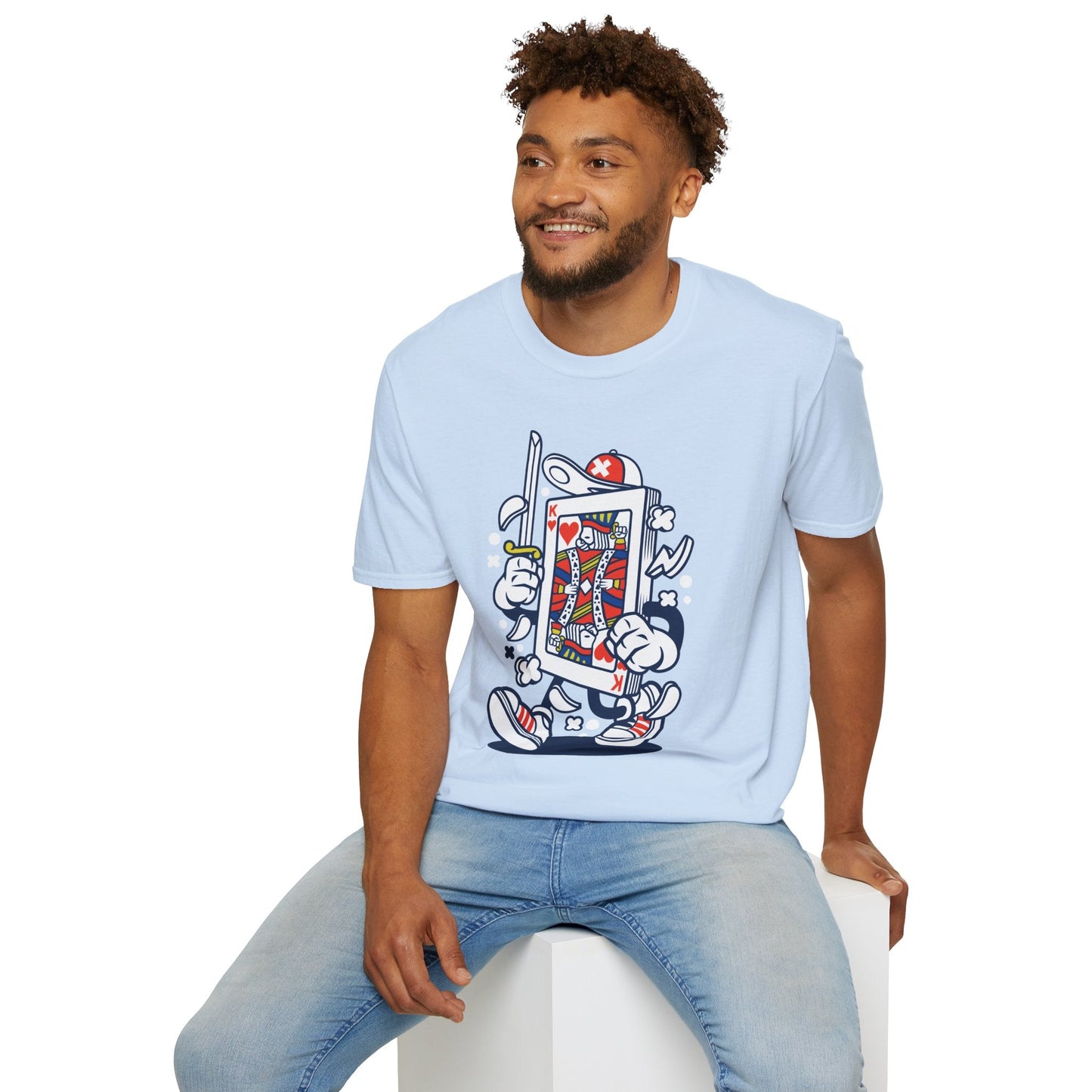 Cartoon T Shirt Animation T Shirt Funny Tee Shirt Unisex Gildan Softstyle 64000 Cotton Comfort