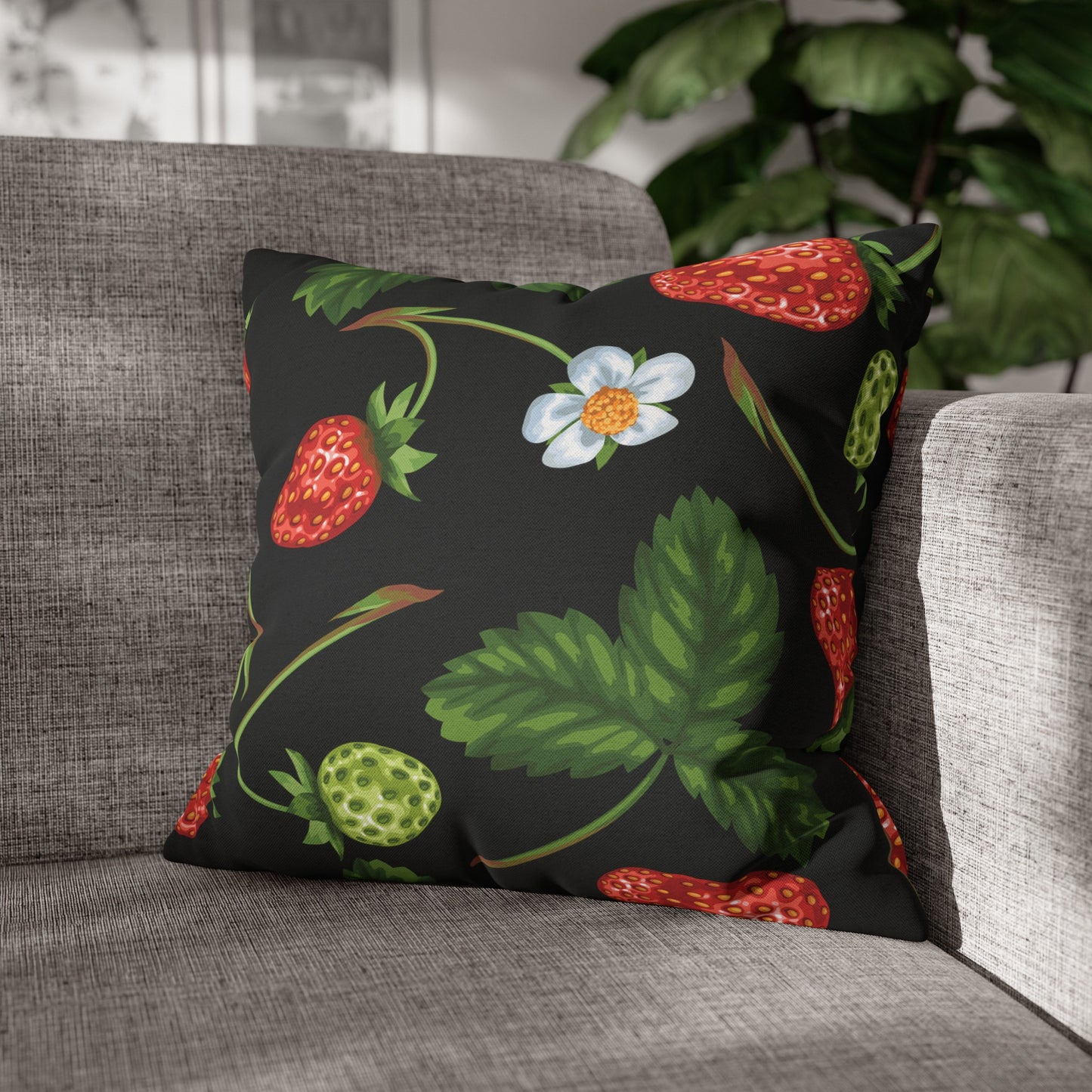 Floral Poly Pillowcase