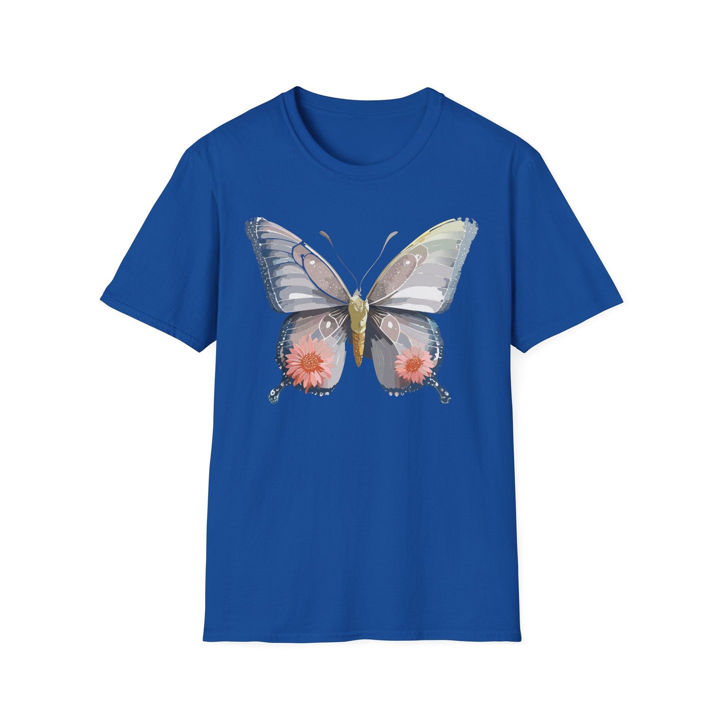 Butterfly Shirt Unisex T Shirt 100 Percent Ring Spun Cotton Softstyle Tee Monarch
