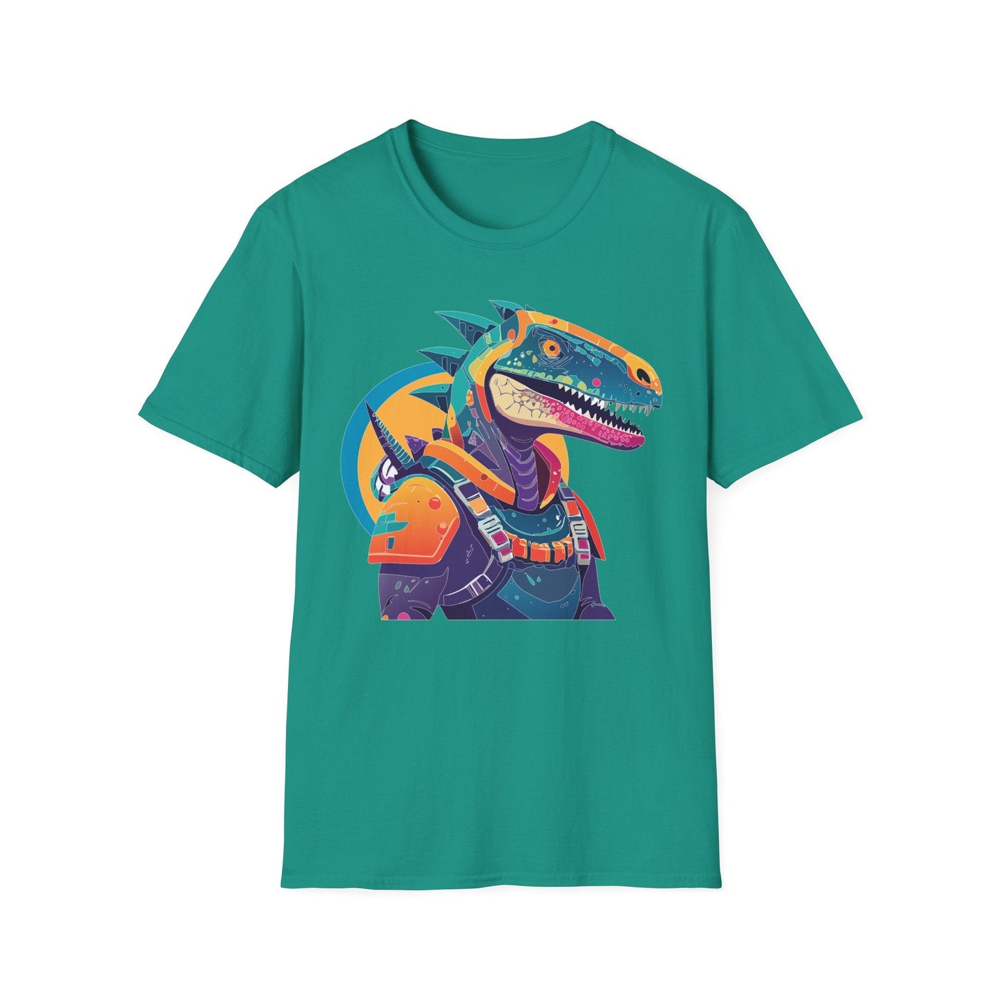 Unisex Alien Cosmos Shirt With Art Design Gildan Softstyle 64000 Short Sleeve Tee