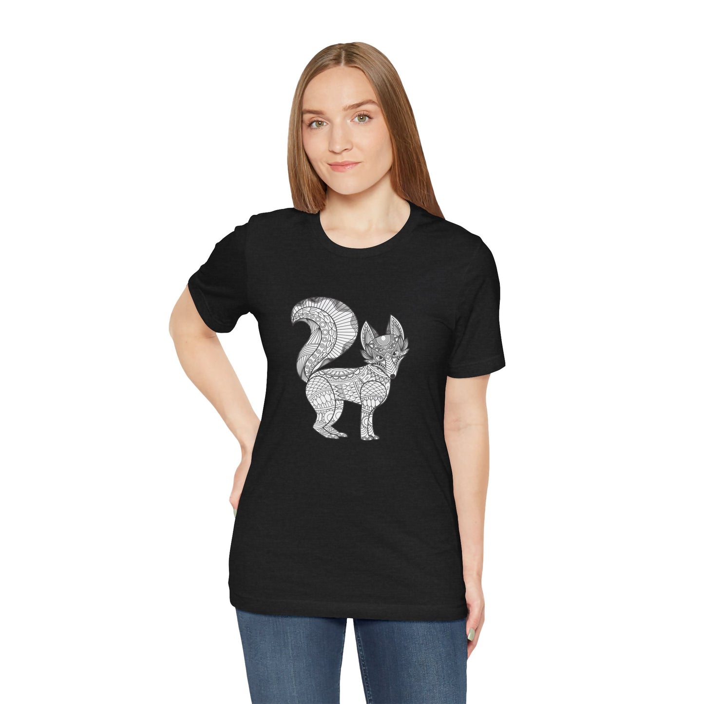 Camiseta unisex con estampado de animales 