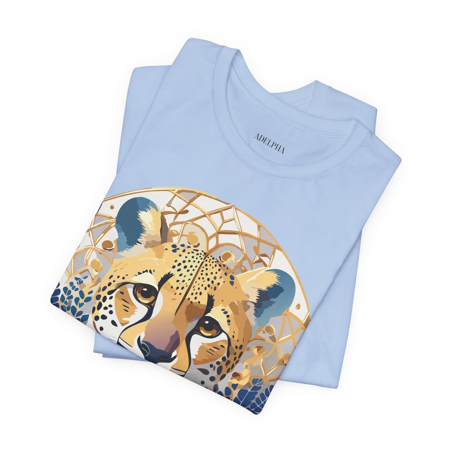 Medallion Graphic Unisex 100 Cotton Vintage Animal Medal Artwork Tee 53