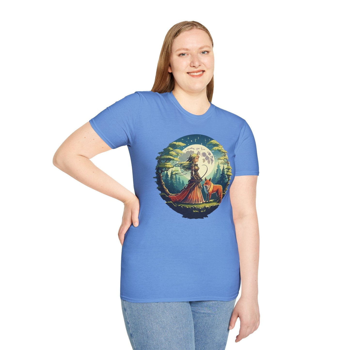 Womens Graphic T Shirt Art Design Tee Softstyle 64000 Gildan Unisex Cotton Comfort Tee