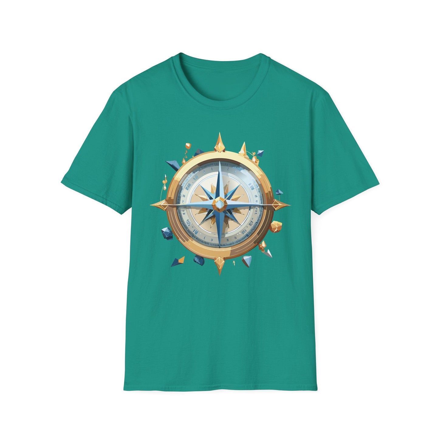 Compass Navigator Graphic Tee Unisex 100 Cotton 25