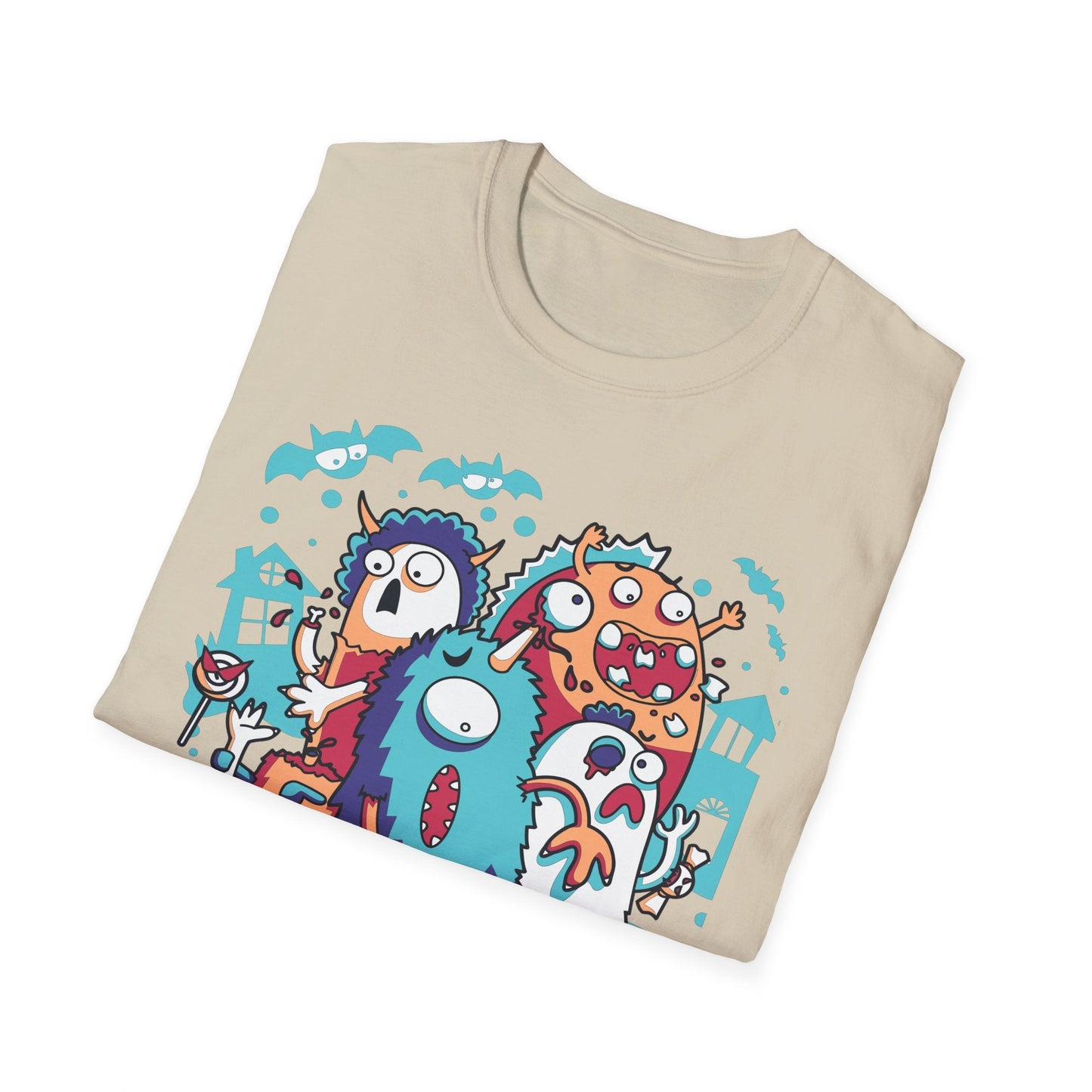 Cartoon T Shirt Animation Tee Funny Graphic Unisex Softstyle 100 Percent Ring Spun Cotton Tee