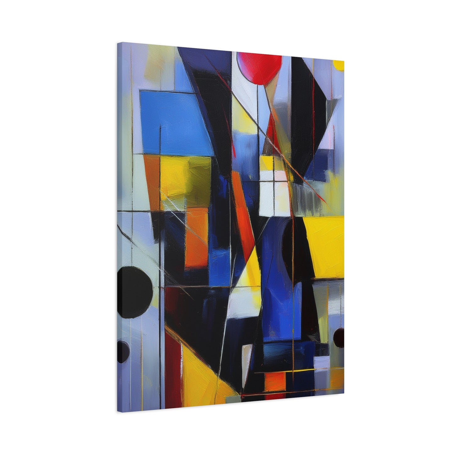 Abstract Colors Painting Print Canvas 20x24,20x30,24x30, 24x32,24x36,30x40, 32x48,36x48,40x60 Pine-Wood Inner Frame ABS-34