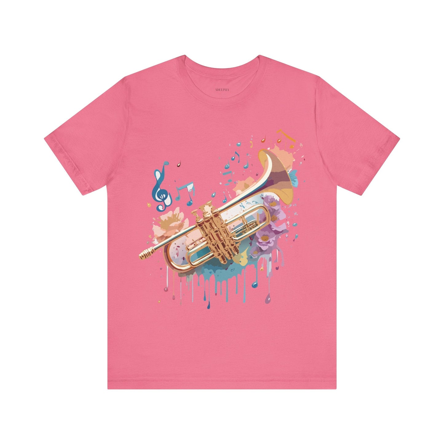 Music Graphic T Shirt Unisex Vintage Inspired Art Tee Adelpha Short Sleeve Design