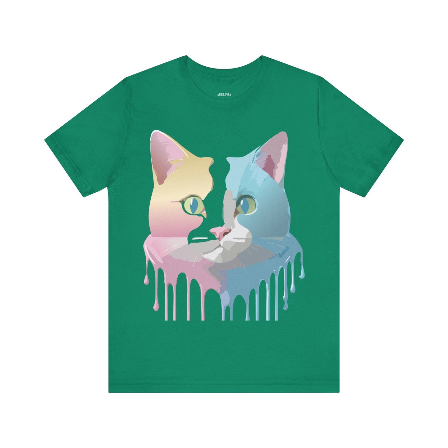 Cat Graphic Tee Unisex Vintage Inspired Shirt By Adelpha Limited Edition