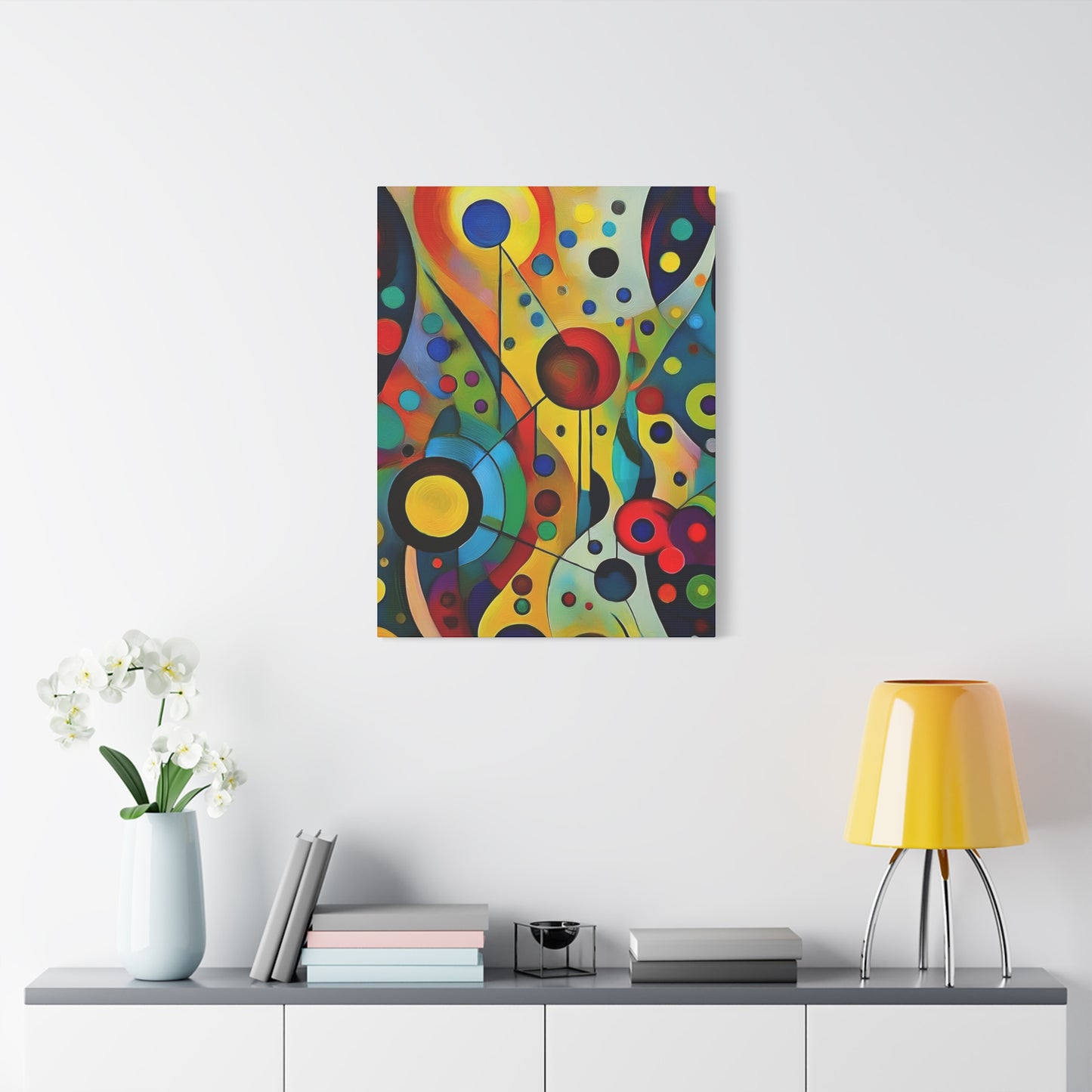Abstract Oil Painting Print Canvas 20x24,20x30,24x30 24x32,24x36,30x40 32x48,36x48,40x60 Pine-Wood Inner Frame ABS-126