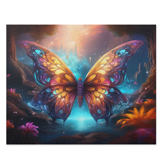 Butterfly Puzzle 500-Chipboard Pieces in Box | Kids Puzzles Size: 16" x 20",  Ages 9+ and Family pn3
