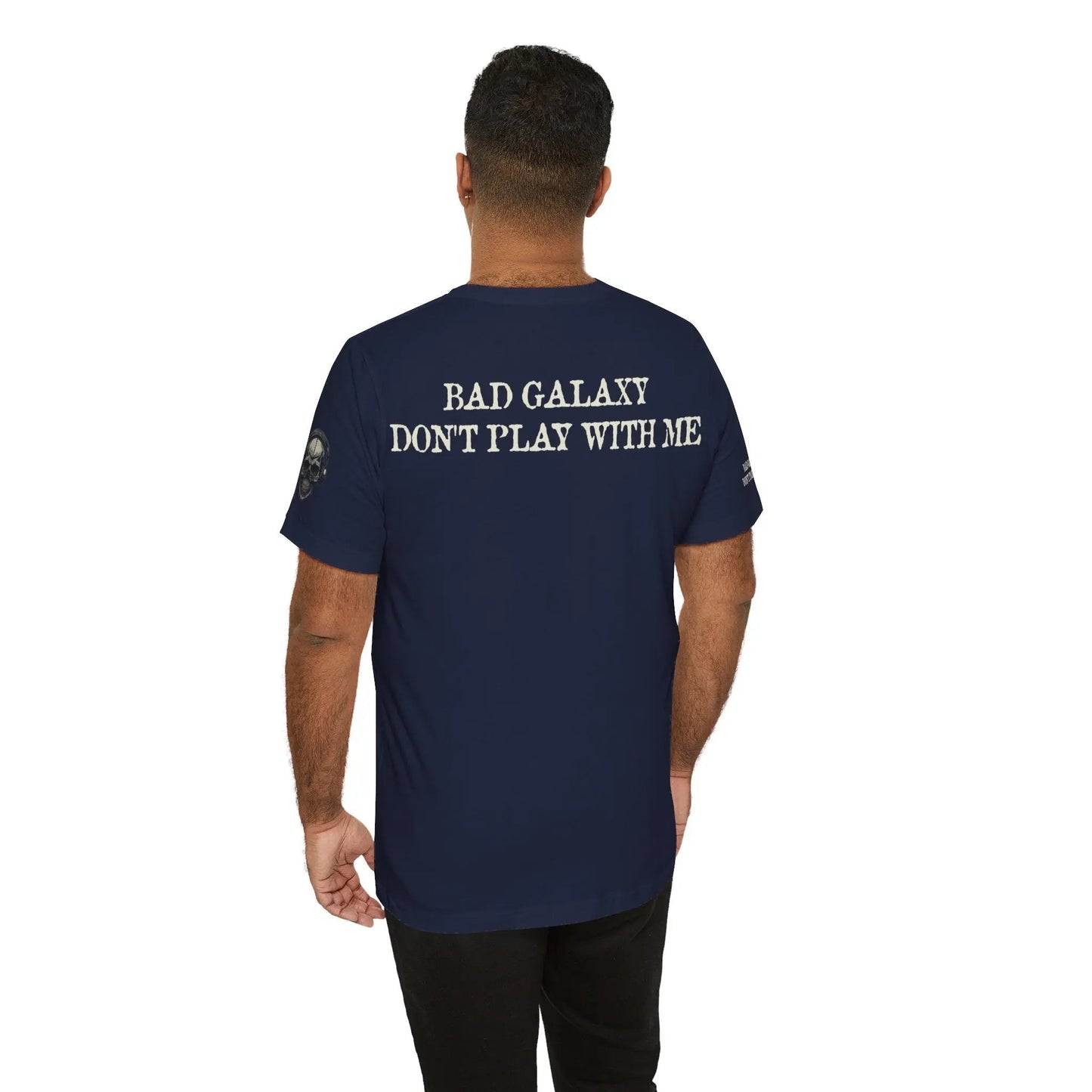 Skull T Shirt From Bad Galaxy 100 Percent Cotton Eco Friendly Made In USA With Durable Stitching