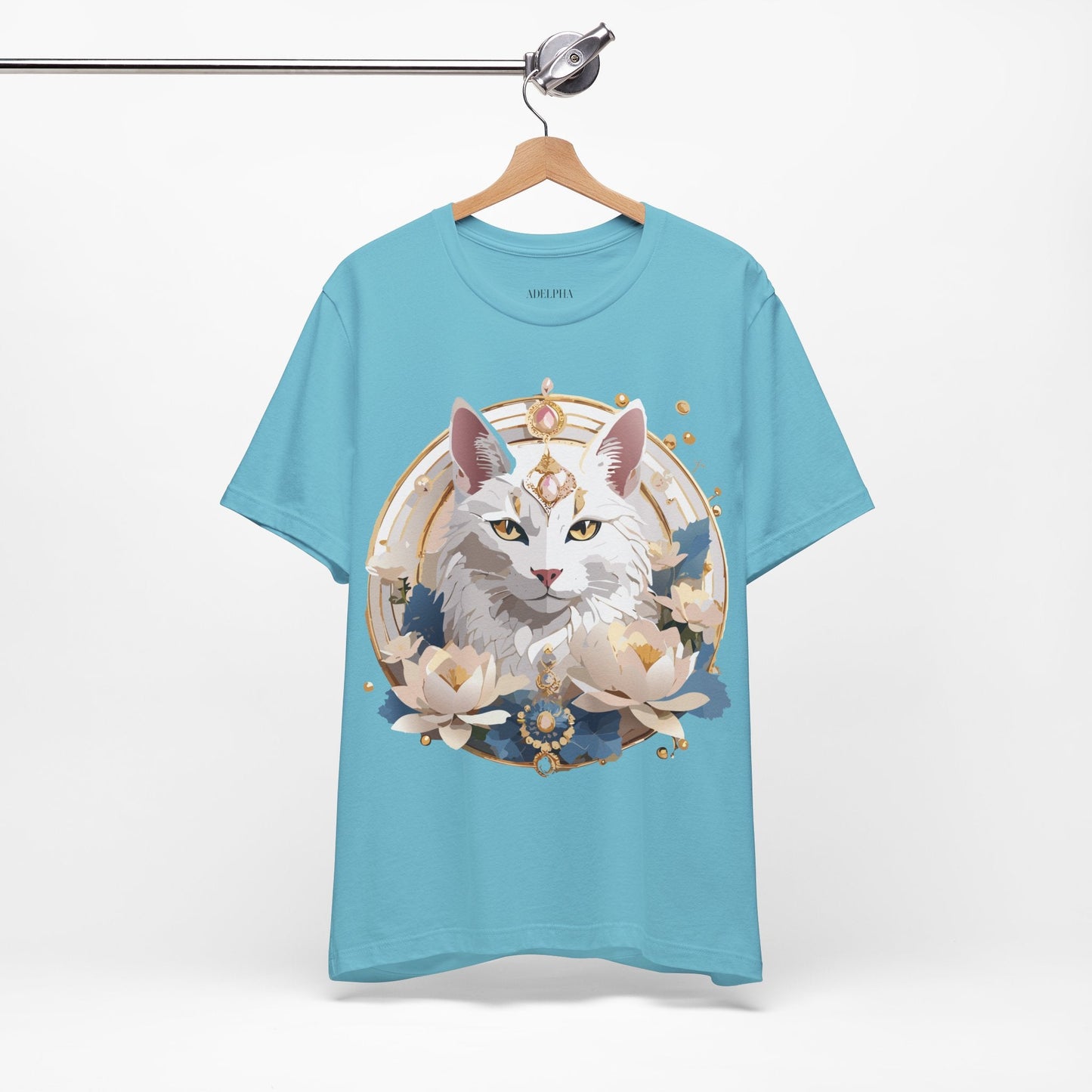 Medallion Shirt Graphic Tee Unisex Short Sleeve Art Print Adelpha Vintage Inspired