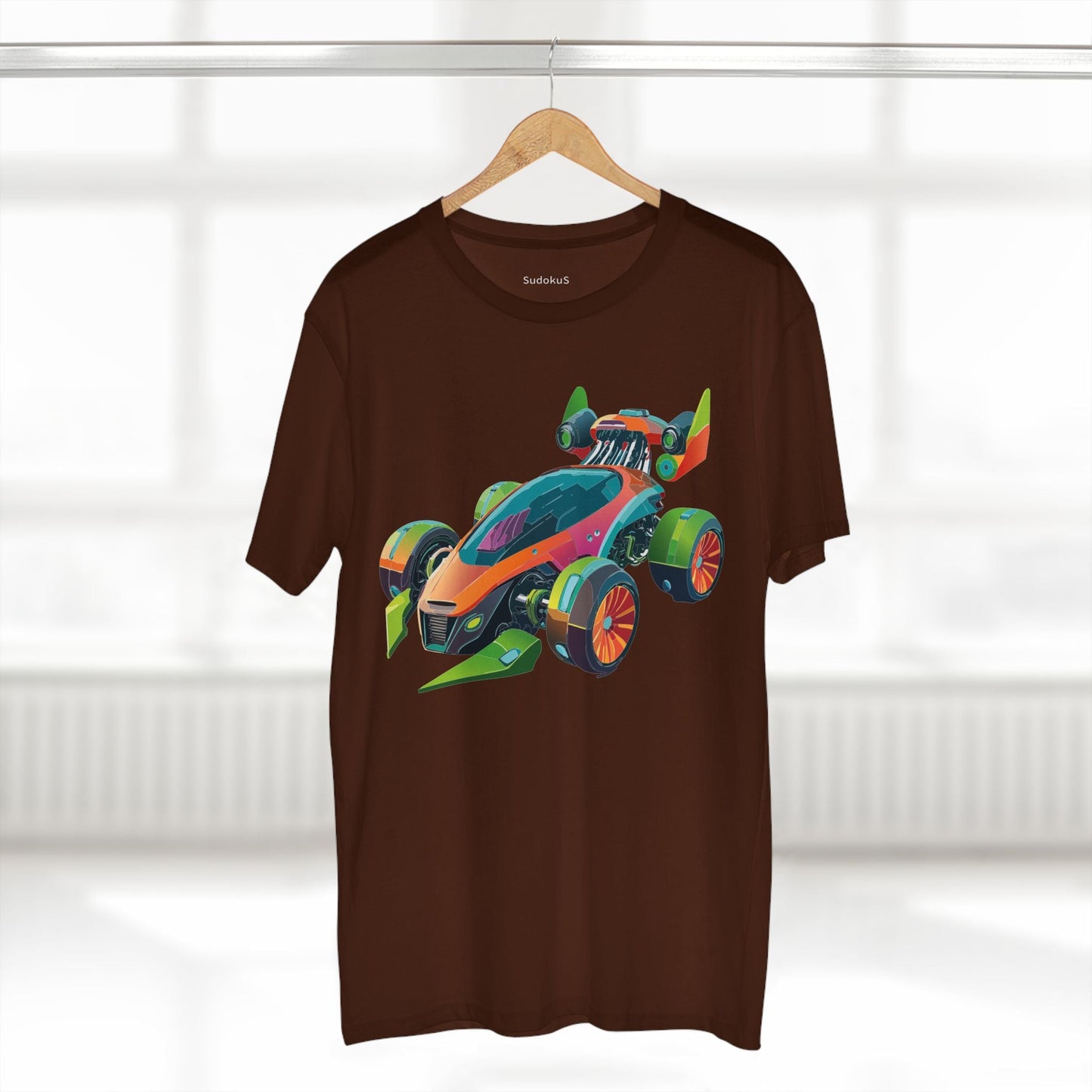 Car Graphic Unisex 100 Cotton Staple Tee 21