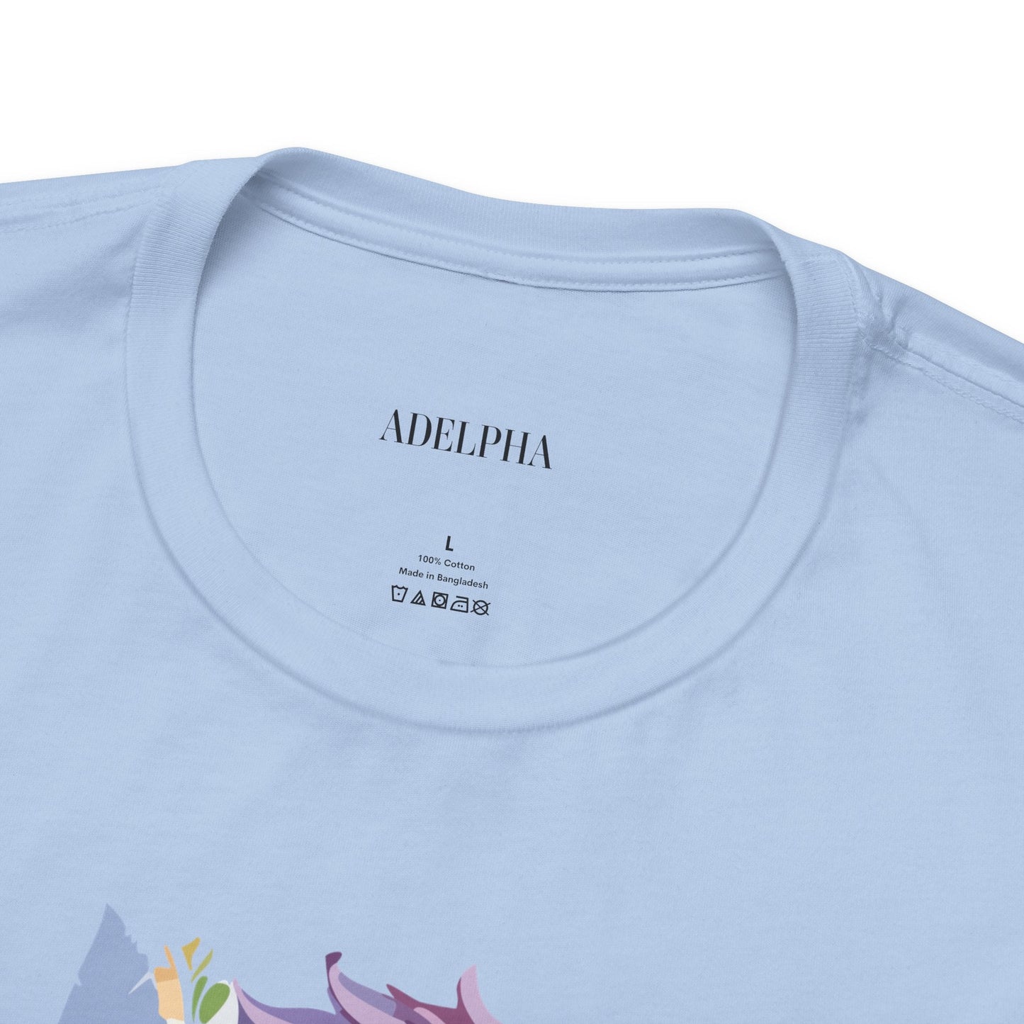 Lion Graphic Tee Unisex Short Sleeve Art Design From Adelpha Premium Vintage Inspired Tee