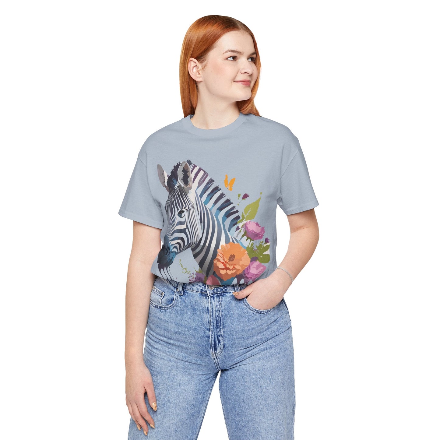 Adelpha Zebra Graphic Tee Unisex Short Sleeve Shirt Vintage Inspired Artwork Limited Edition
