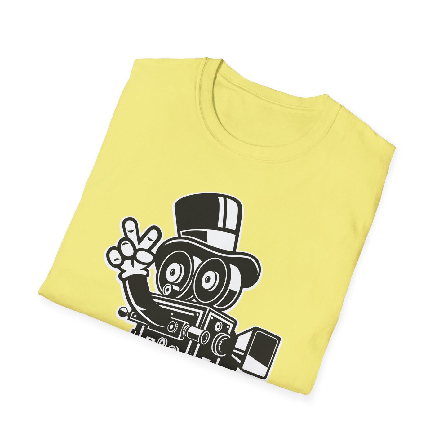 Cartoon T Shirt Animation T Shirt Funny Tee Unisex Gildan Softstyle 64000 Comfort Fit All Day