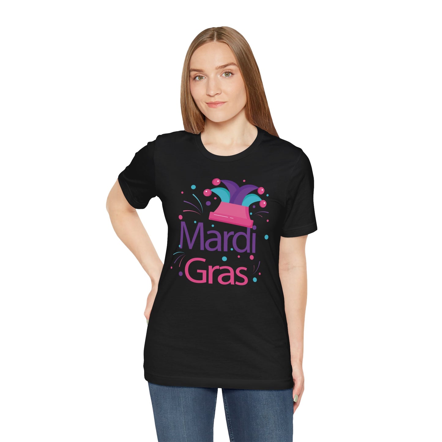 Unisex Cotton Tee Shirt for Mardi Gras