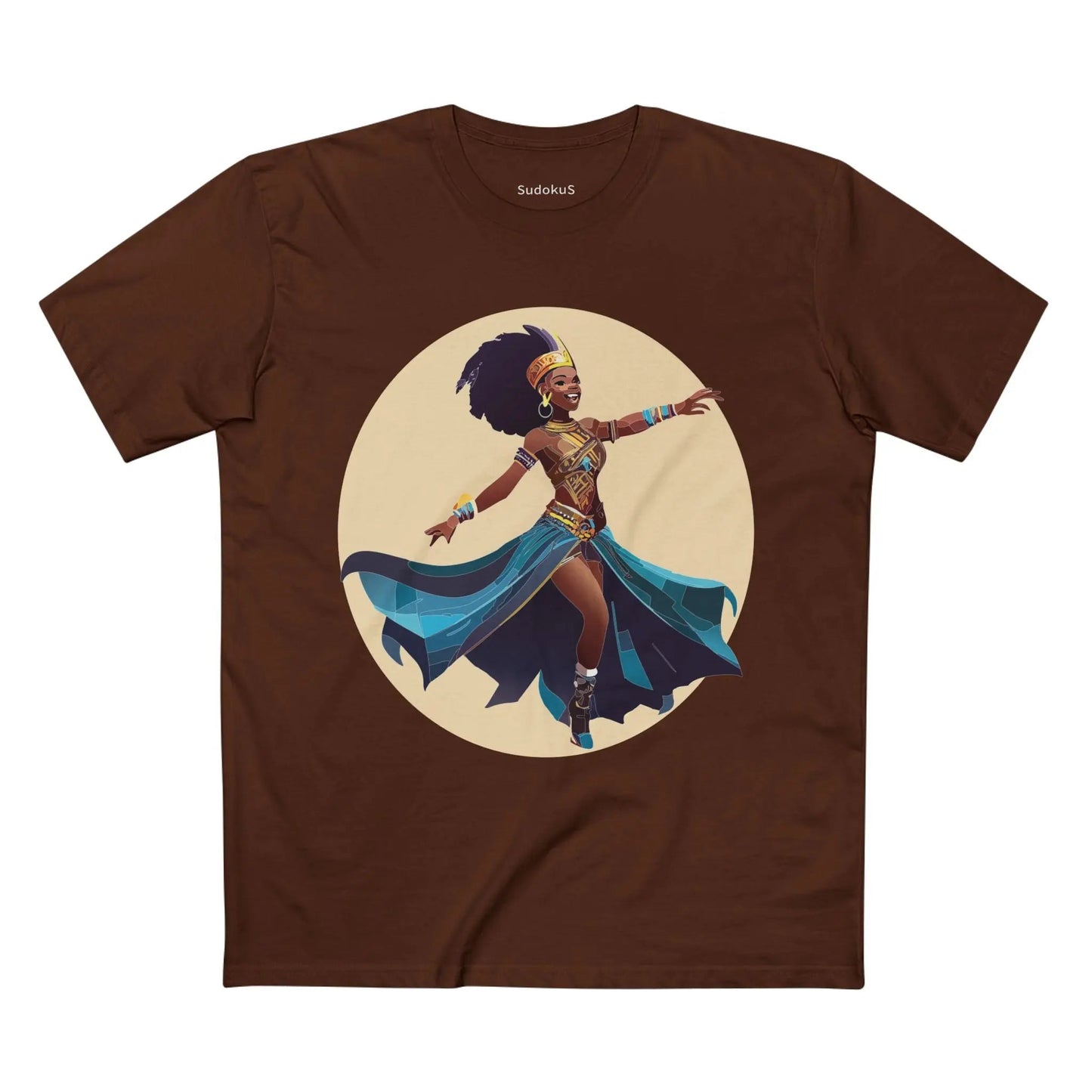 Dancer Graphic Unisex 100 Cotton Staple Tee 10