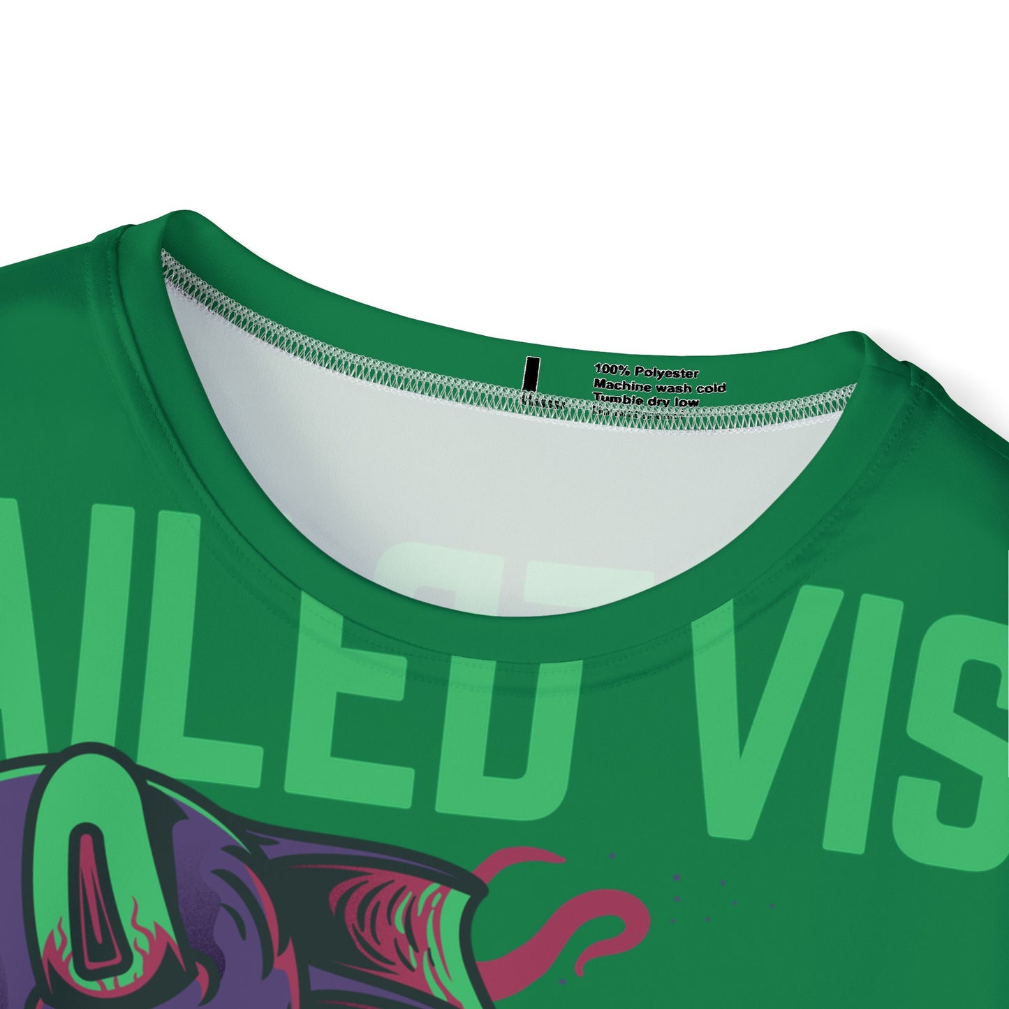 60-Be Fun Graphic T-Shirt, Art Design Poly Shirt, All Over Print Graphic Tee, Monsters T-Shirt, Cartoon Tees