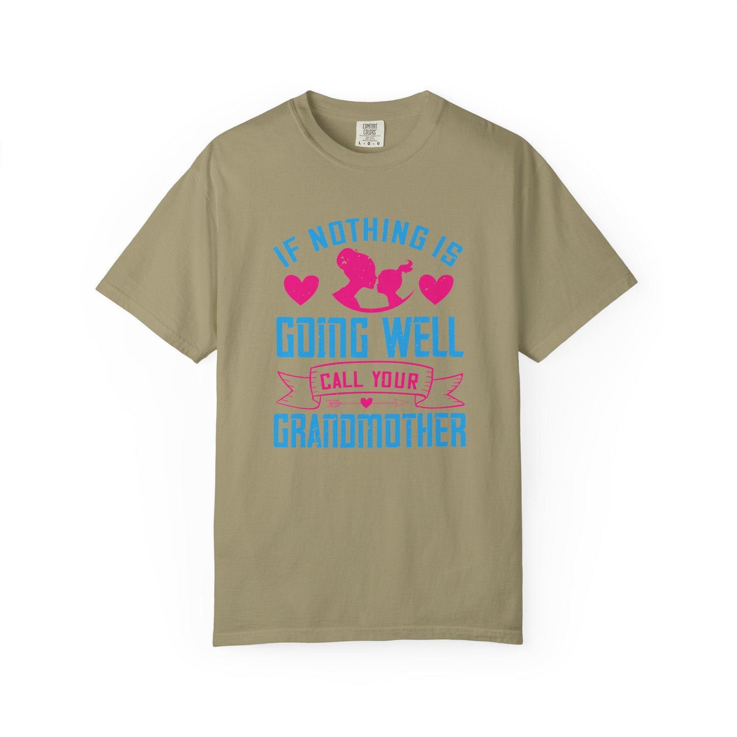Grandma T-shirt Mother Day Mama Tee Unisex Comfort Colors Garment-Dyed Cotton h76