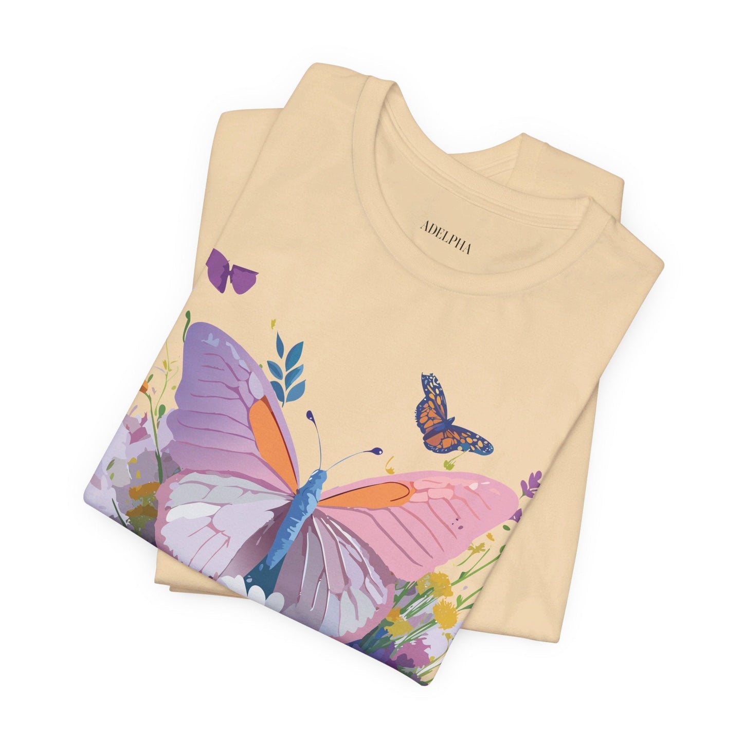 Adelpha Butterfly Graphic Tee Unisex Short Sleeve Shirt Premium Artwork
