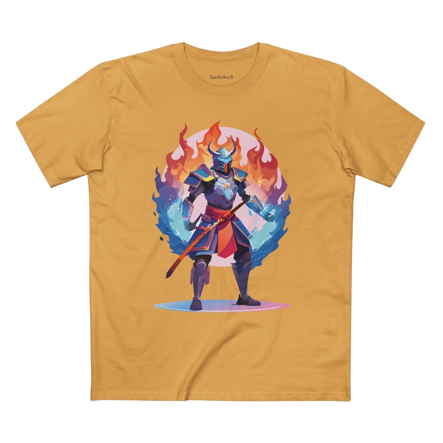 Samurai Graphic Unisex 100 Cotton Staple Tee 23