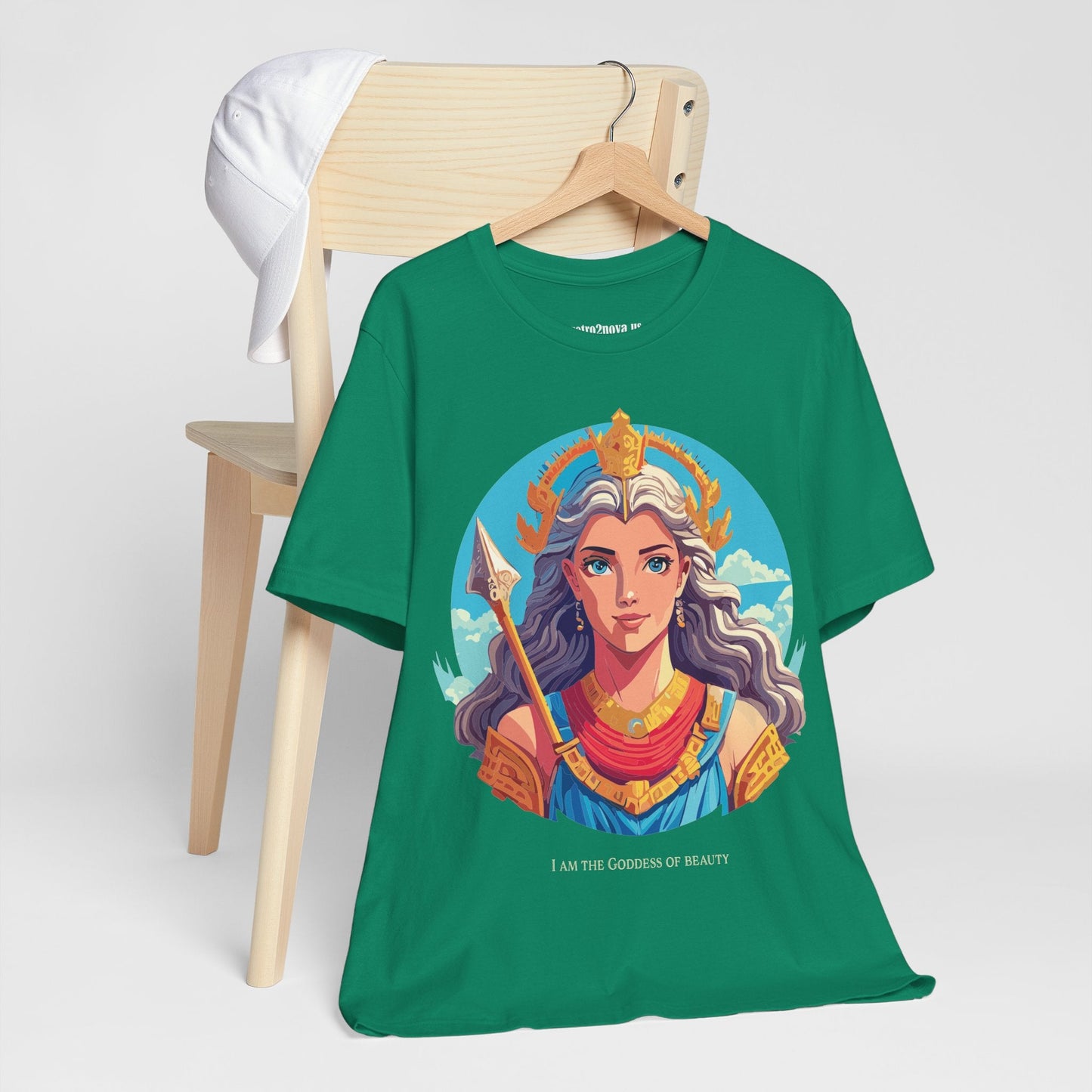 Graphic Cotton Unisex Jersey Short Sleeve T Shirt With Retro2Nova Artwork And Vintage Inspired