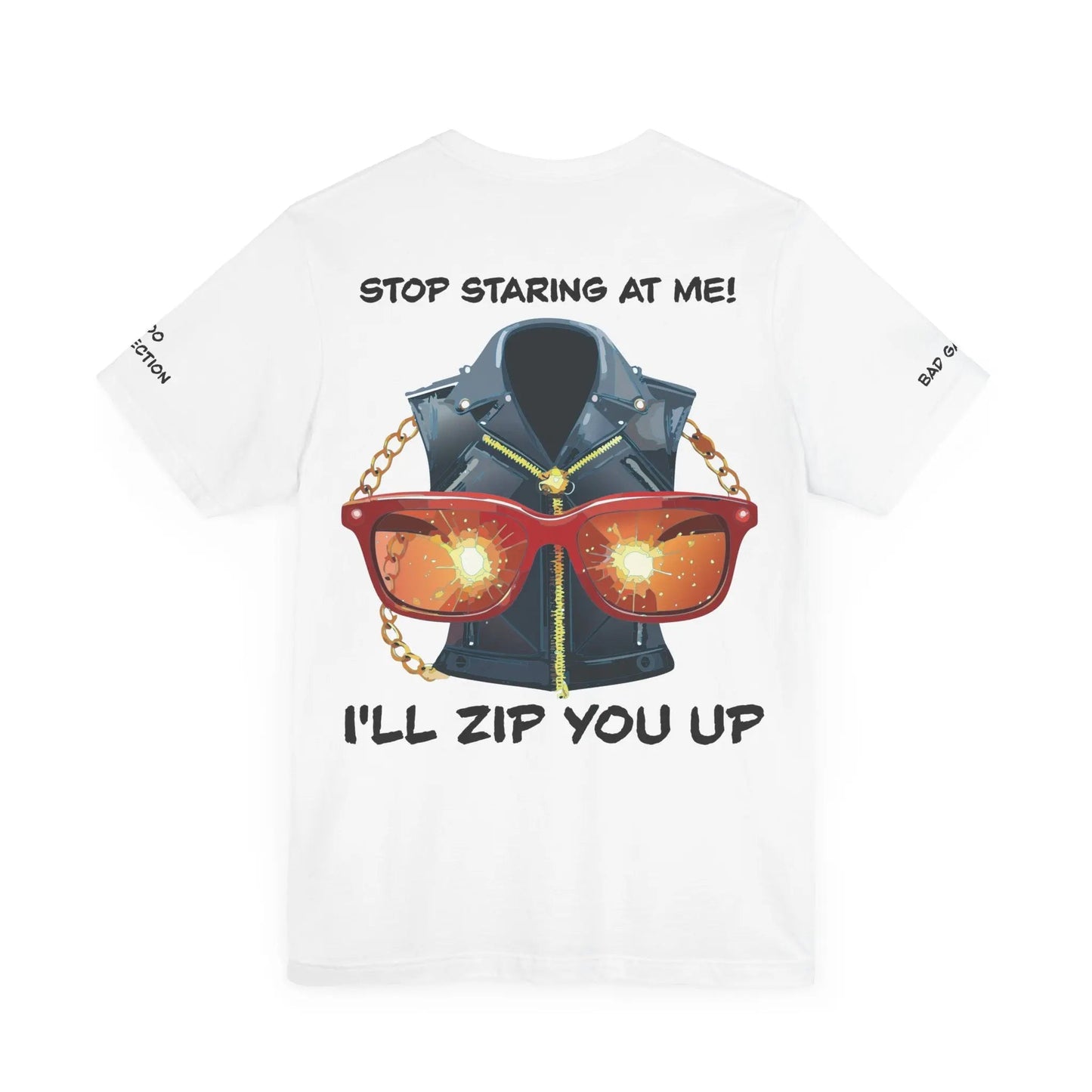 Bad Galaxy Animal T Shirt Made To Order 100 Percent Cotton Tee With Eco Friendly Inks Designed In US