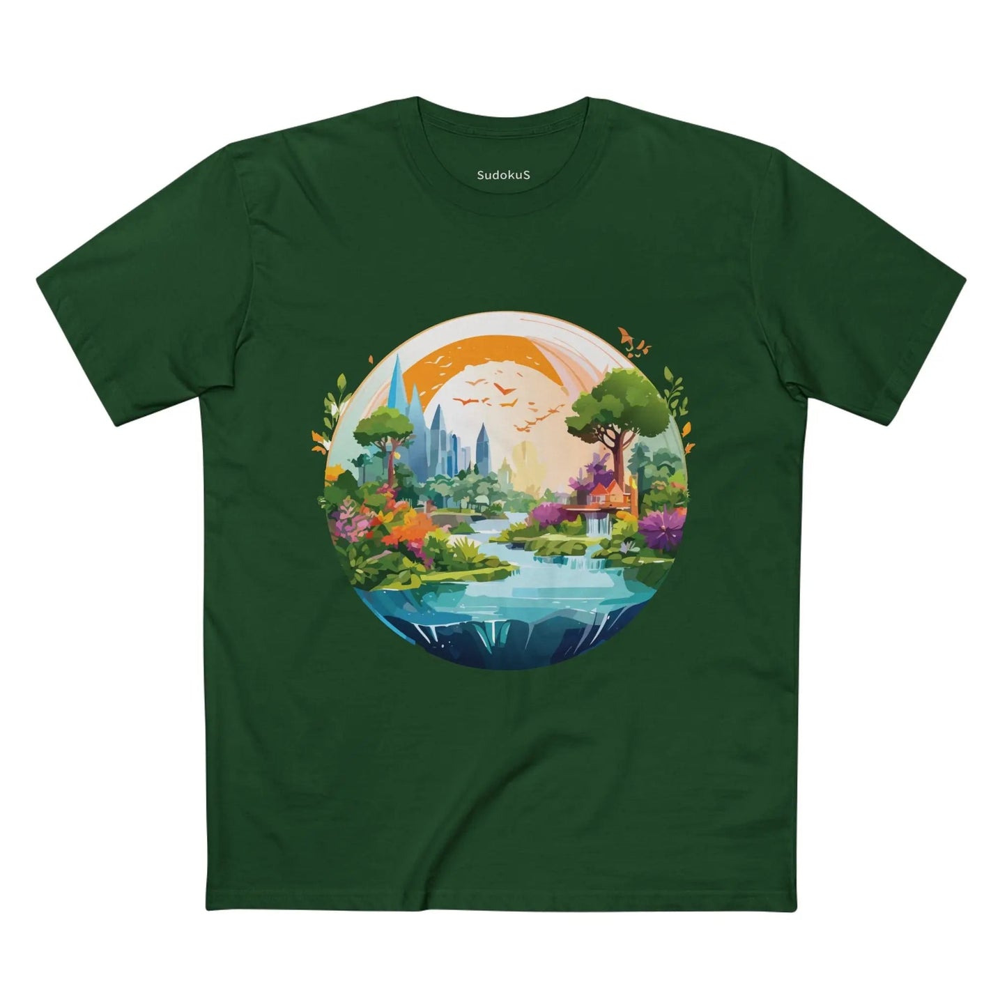 Fantasy Graphic Unisex 100 Cotton Staple Tee 15
