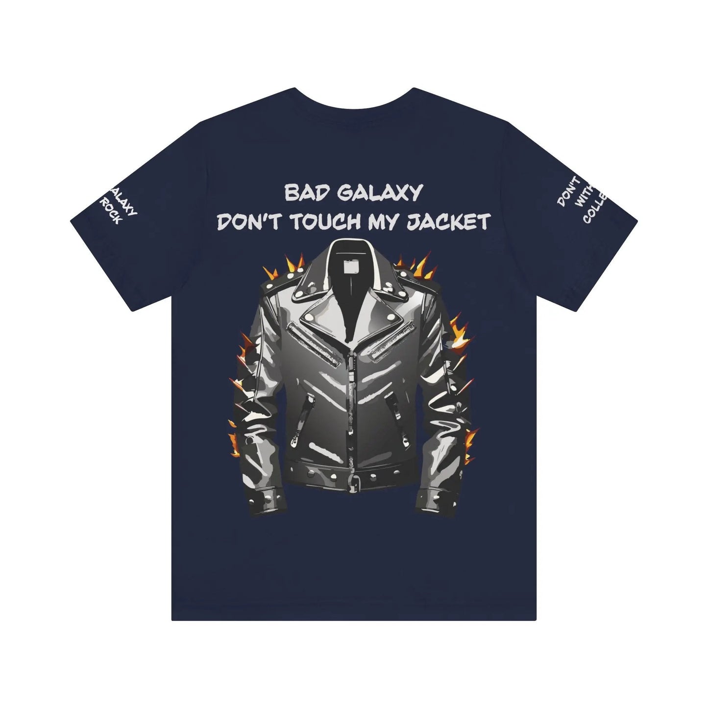 Punk Rock Tee Shirt From Bad Galaxy 100 Percent Cotton Eco Friendly Inks Made To Order USA Designed