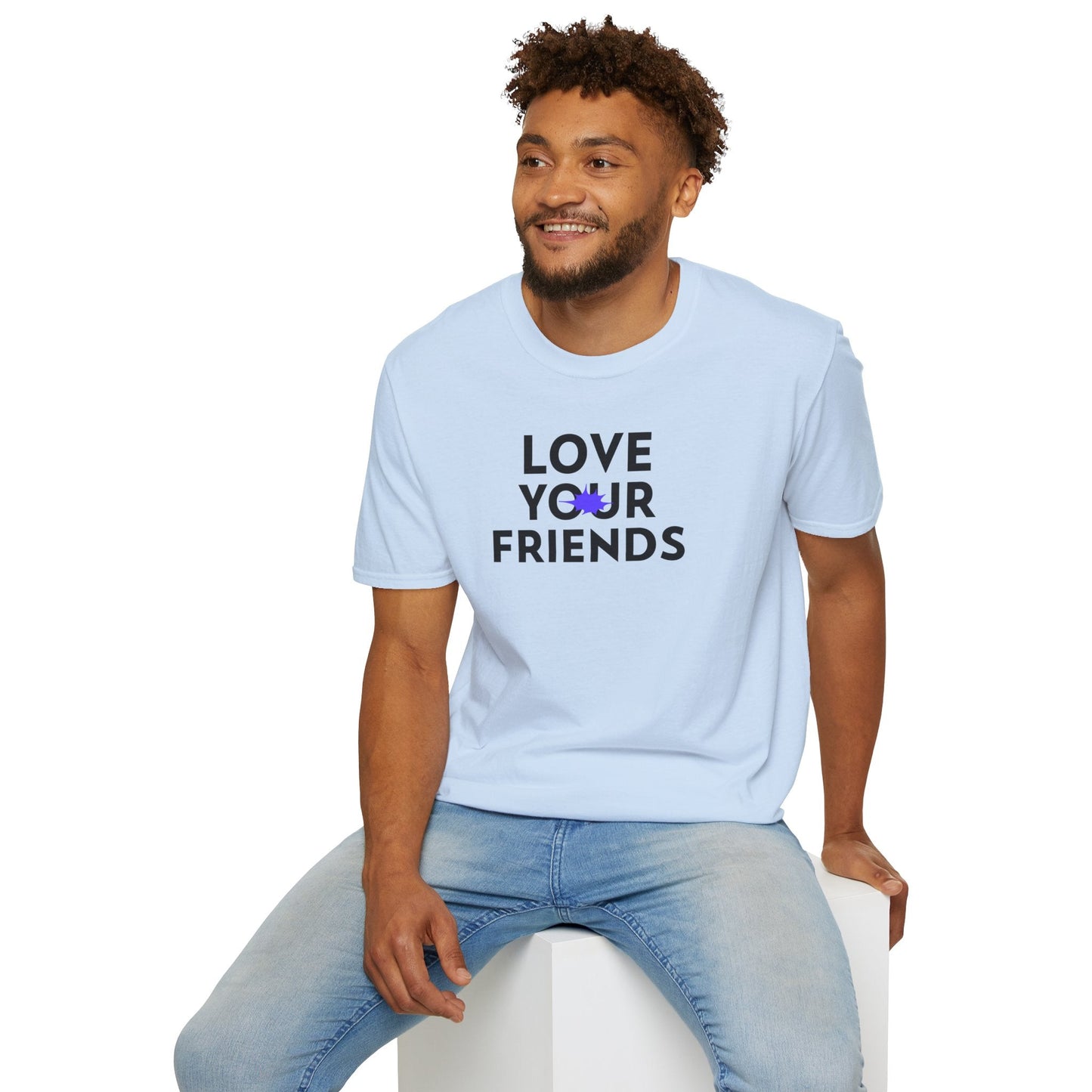 Positive Slogan T Shirts Unisex Gildan Softstyle 64000 Ring Spun Cotton Tee With Positive Quotes