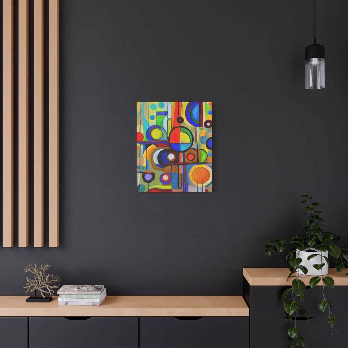 Abstract Painting Print Canvas 20x24,20x30,24x30, 24x32,24x36,30x40, 32x48,36x48,40x60 Pine-Wood Inner Frame ABS-14