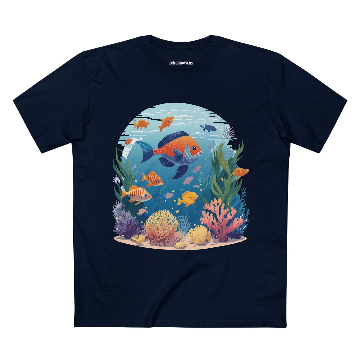 Ocean Shirt Ocean Pacific OP16 Unisex Premium Cotton Tee With Original Art Design