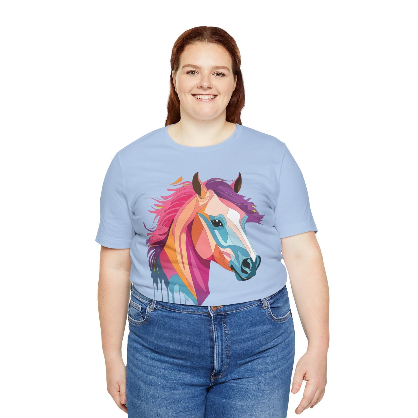 Unisex Animal Shirt Art Design Short Sleeve With Wild Animals Graphic Print Comfort Tee