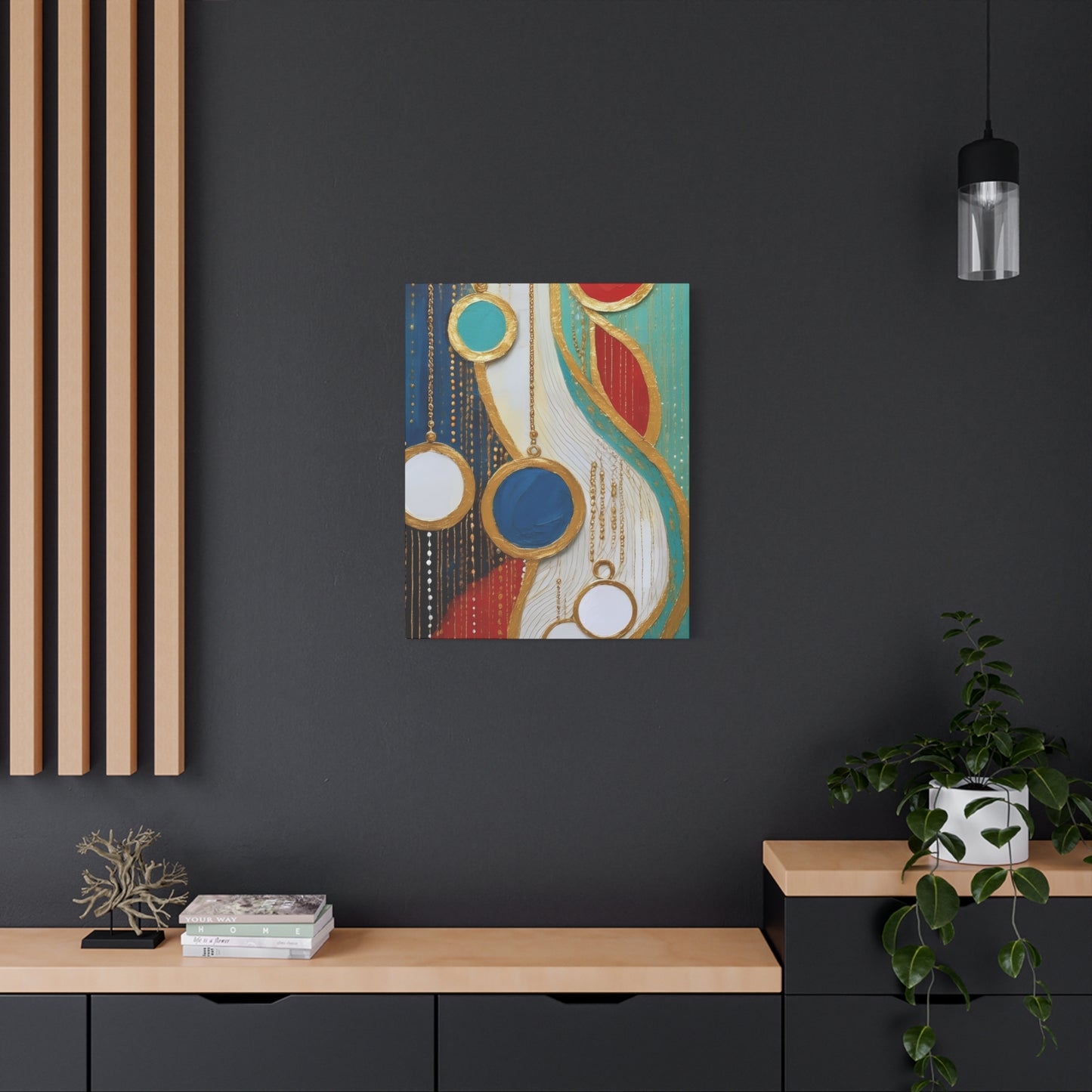Abstract Oil Painting Print Canvas 20x24,20x30,24x30 24x32,24x36,30x40 32x48,36x48,40x60 Pine-Wood Inner Frame ABS-103